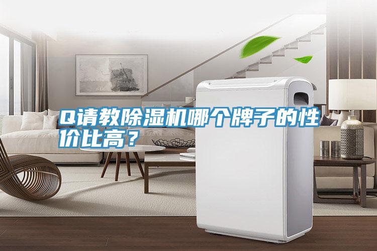 Q請教除濕機哪個牌子的性價比高？