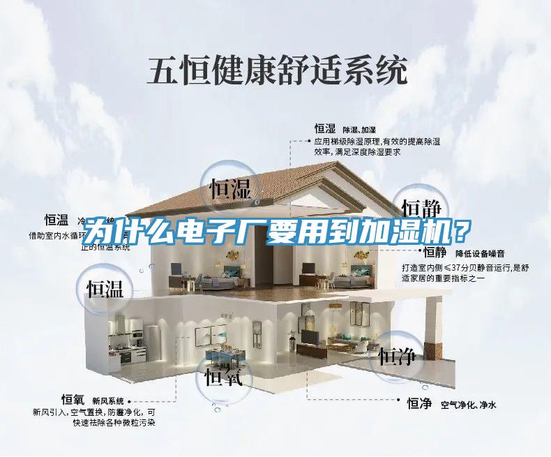 為什么電子廠要用到加濕機？