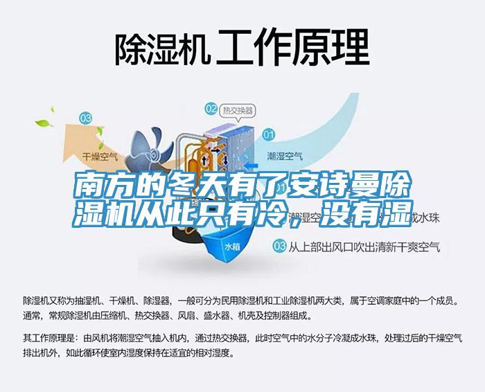 南方的冬天有了安詩曼除濕機從此只有冷，沒有濕