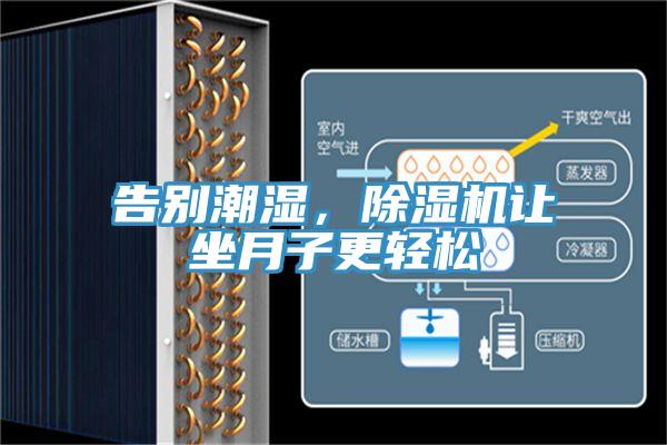 告別潮濕，除濕機讓坐月子更輕松
