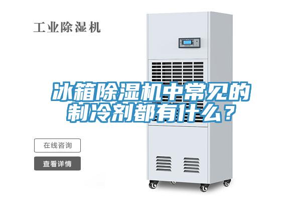 冰箱除濕機(jī)中常見的制冷劑都有什么？
