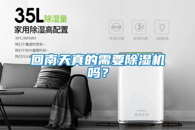 回南天真的需要除濕機嗎？