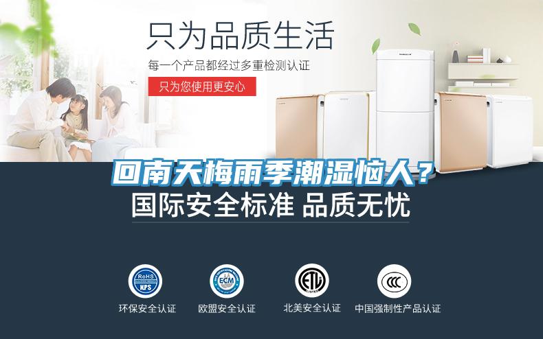 回南天梅雨季潮濕惱人？