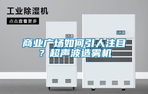 商業(yè)廣場如何引人注目？超聲波造霧機