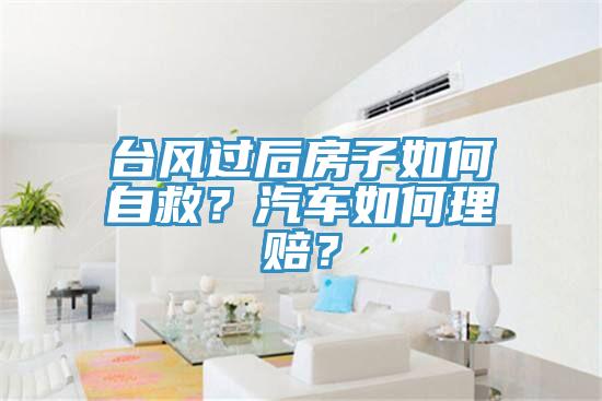 臺風(fēng)過后房子如何自救？汽車如何理賠？