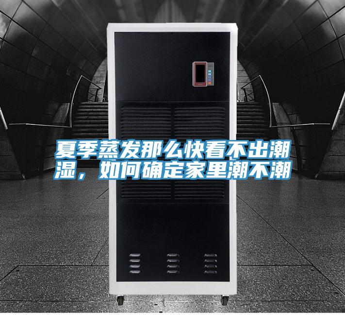 夏季蒸發(fā)那么快看不出潮濕，如何確定家里潮不潮