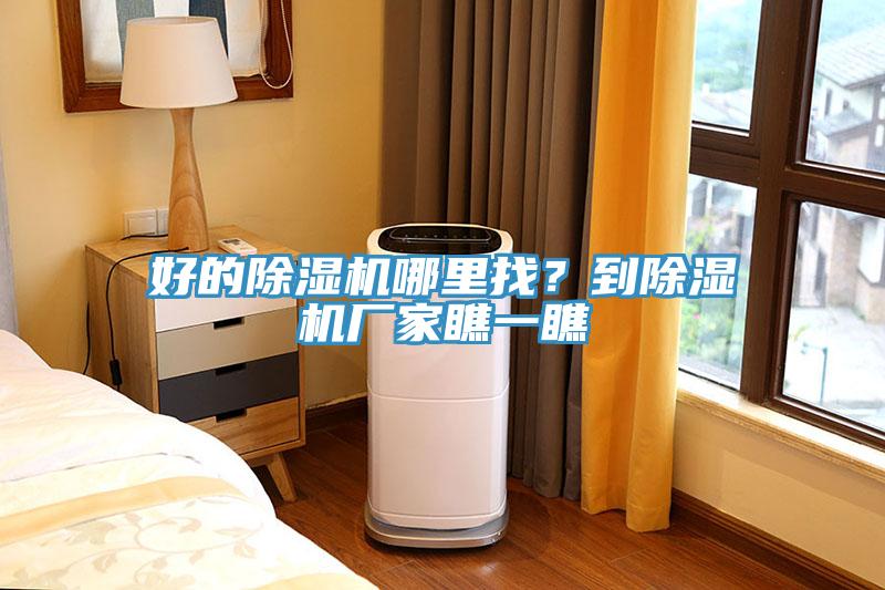 好的除濕機哪里找？到除濕機廠家瞧一瞧