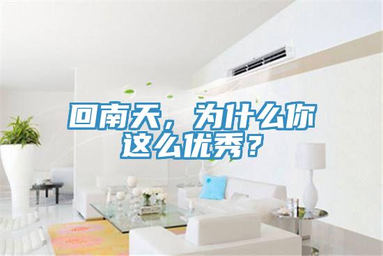 回南天，為什么你這么優(yōu)秀？