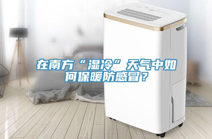 在南方“濕冷”天氣中如何保暖防感冒？