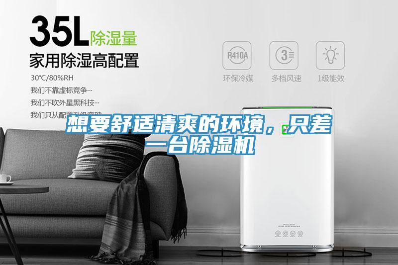 想要舒適清爽的環(huán)境，只差一臺除濕機(jī)