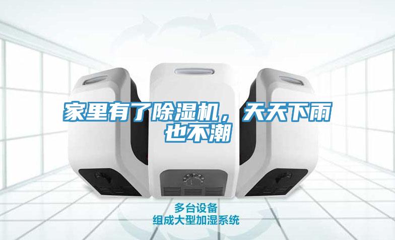 家里有了除濕機，天天下雨也不潮