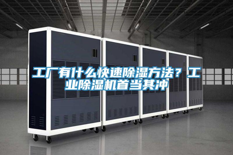 工廠有什么快速除濕方法？工業(yè)除濕機(jī)首當(dāng)其沖