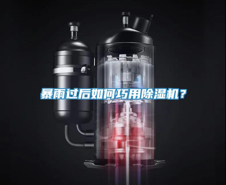 暴雨過后如何巧用除濕機(jī)？