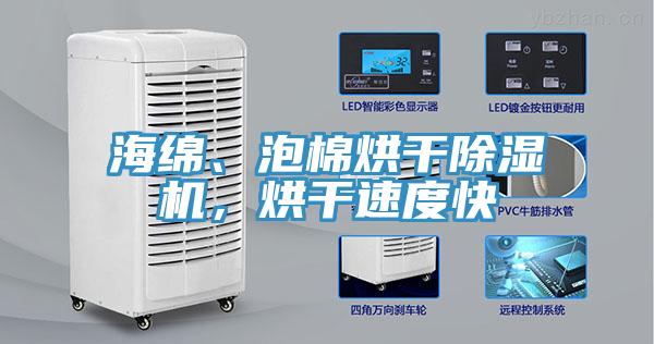 海綿、泡棉烘干除濕機，烘干速度快