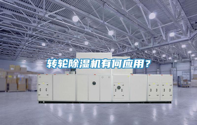 轉(zhuǎn)輪除濕機有何應(yīng)用？