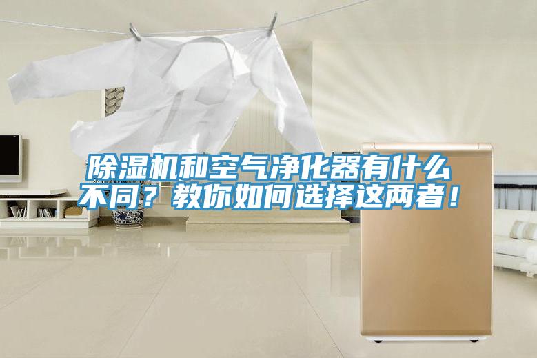 除濕機(jī)和空氣凈化器有什么不同？教你如何選擇這兩者！