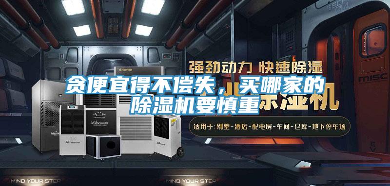貪便宜得不償失，買哪家的除濕機(jī)要慎重