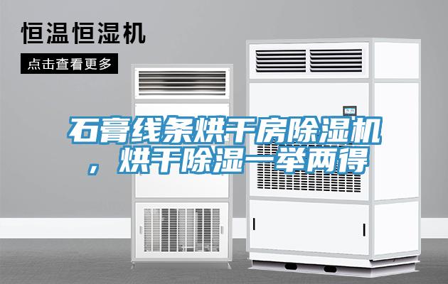 石膏線條烘干房除濕機(jī)，烘干除濕一舉兩得
