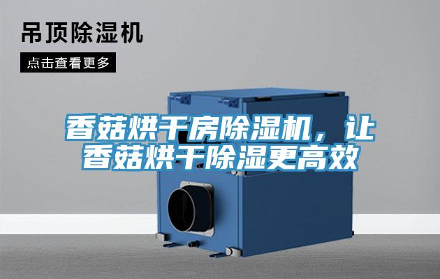 香菇烘干房除濕機(jī)，讓香菇烘干除濕更高效