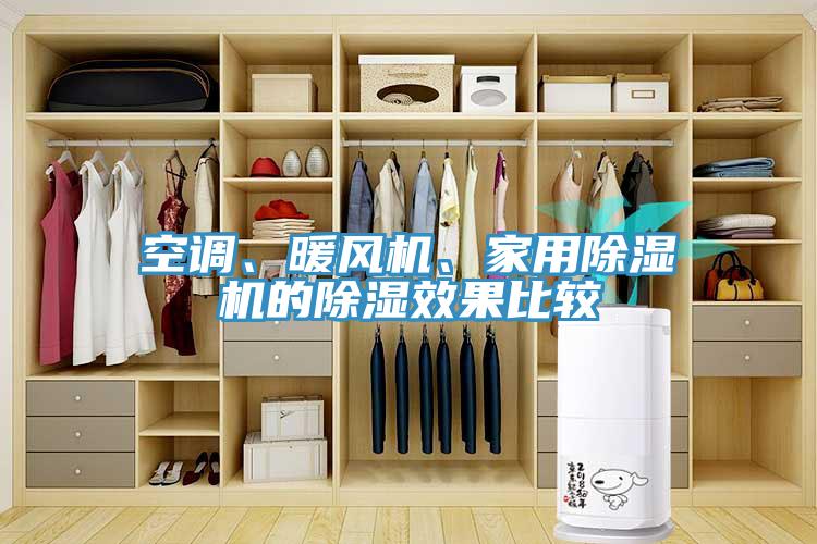 空調(diào)、暖風(fēng)機、家用除濕機的除濕效果比較