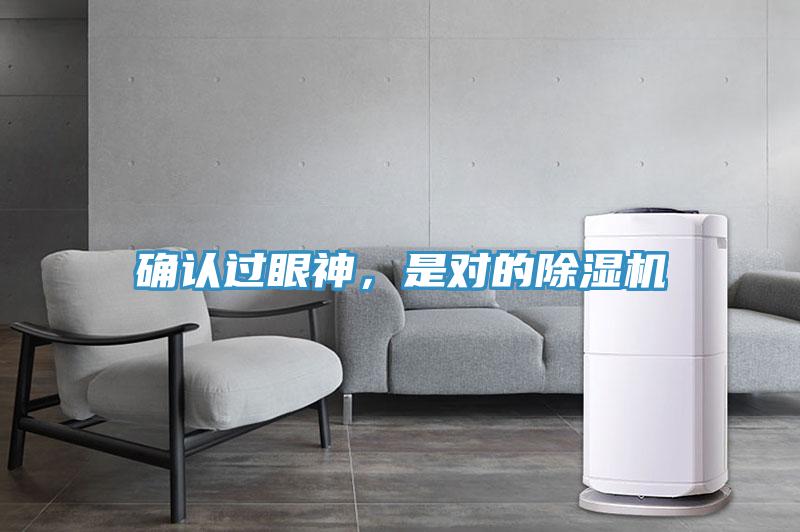 確認(rèn)過眼神，是對(duì)的除濕機(jī)