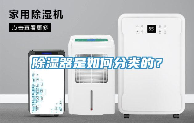 除濕器是如何分類的？