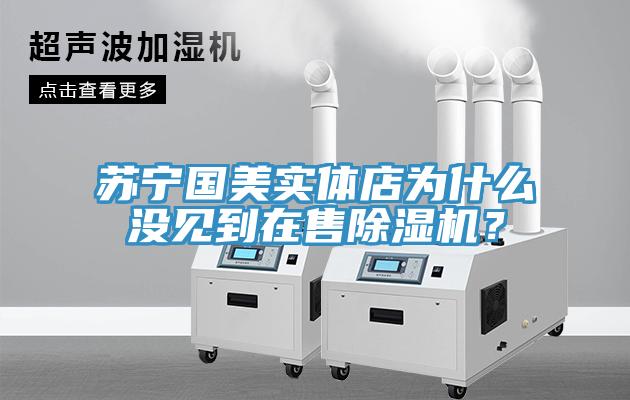 蘇寧國(guó)美實(shí)體店為什么沒(méi)見到在售除濕機(jī)？