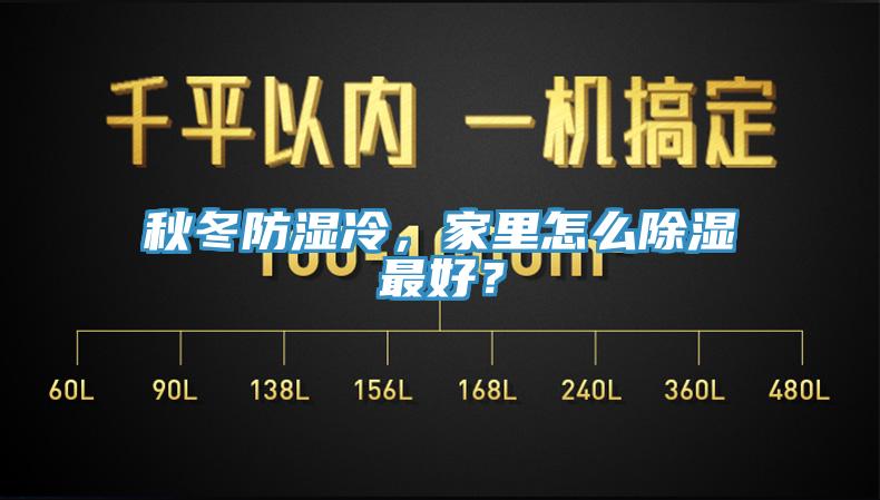 秋冬防濕冷，家里怎么除濕最好？