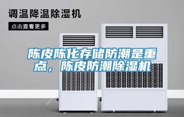 陳皮陳化存儲(chǔ)防潮是重點(diǎn)，陳皮防潮除濕機(jī)