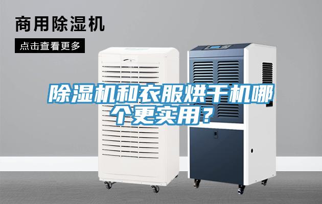 除濕機和衣服烘干機哪個更實用？