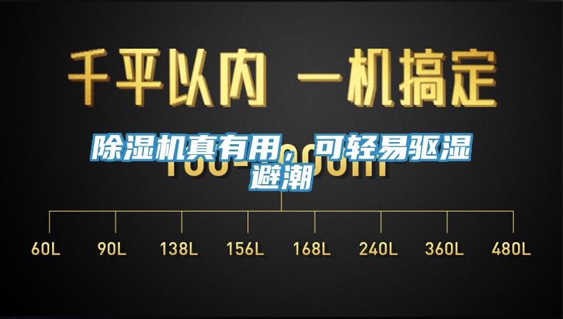 除濕機真有用，可輕易驅濕避潮