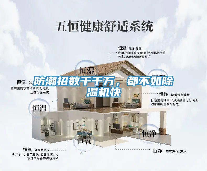 防潮招數(shù)千千萬，都不如除濕機(jī)快