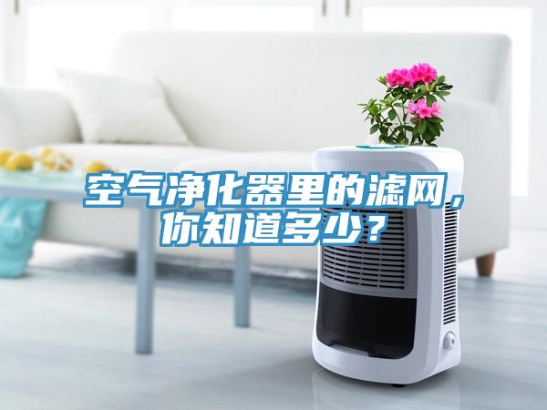 空氣凈化器里的濾網(wǎng)，你知道多少？