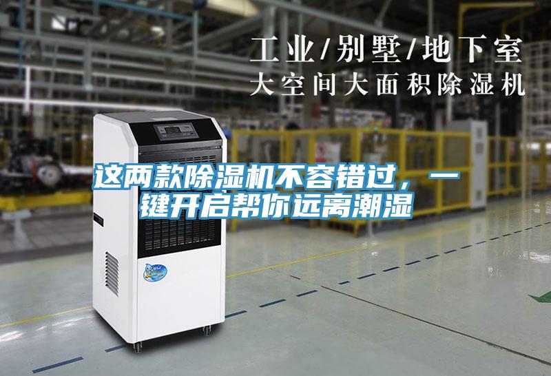 這兩款除濕機不容錯過，一鍵開啟幫你遠離潮濕