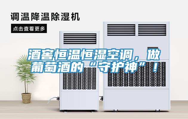 酒窖恒溫恒濕空調(diào)，做葡萄酒的“守護(hù)神”！