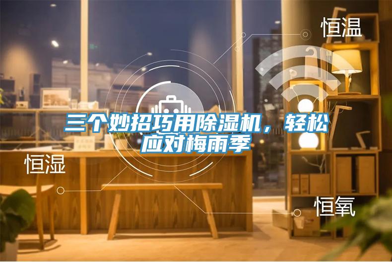 三個妙招巧用除濕機(jī)，輕松應(yīng)對梅雨季