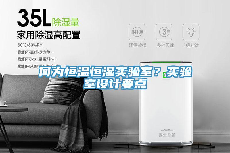 何為恒溫恒濕實(shí)驗(yàn)室？實(shí)驗(yàn)室設(shè)計要點(diǎn)