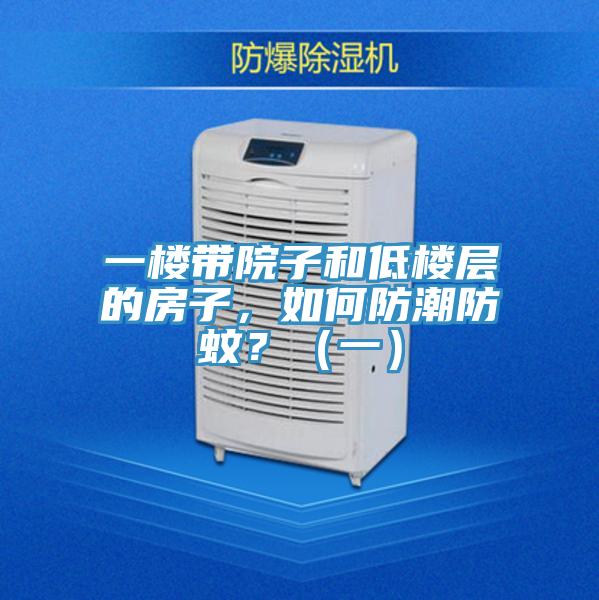 一樓帶院子和低樓層的房子，如何防潮防蚊？（一）