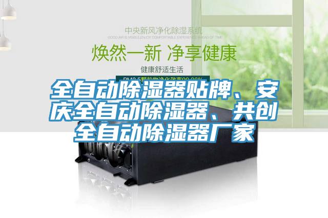 全自動除濕器貼牌、安慶全自動除濕器、共創(chuàng)全自動除濕器廠家
