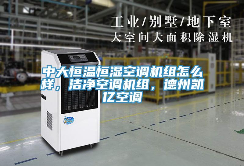 中大恒溫恒濕空調(diào)機(jī)組怎么樣，潔凈空調(diào)機(jī)組，德州凱億空調(diào)