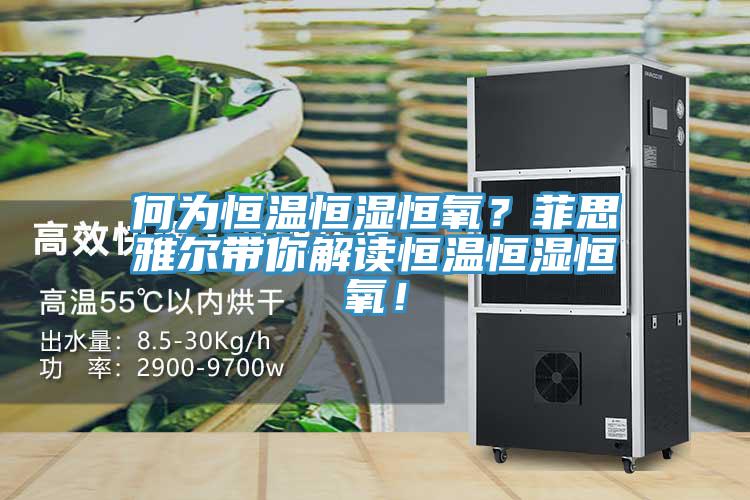 何為恒溫恒濕恒氧？菲思雅爾帶你解讀恒溫恒濕恒氧！