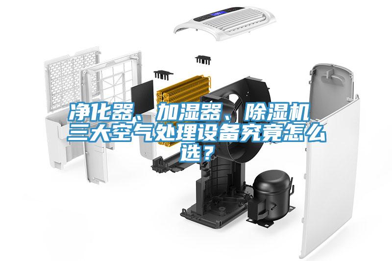 凈化器、加濕器、除濕機(jī) 三大空氣處理設(shè)備究竟怎么選？