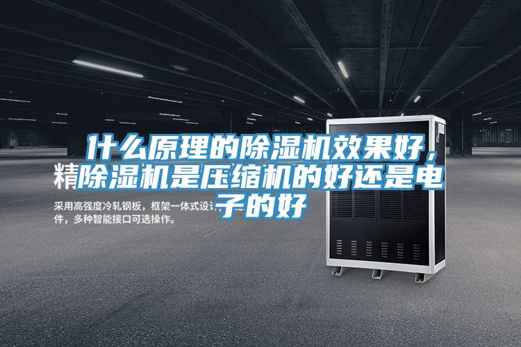 什么原理的除濕機效果好，除濕機是壓縮機的好還是電子的好