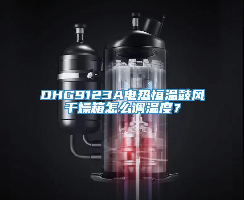 DHG9123A電熱恒溫鼓風(fēng)干燥箱怎么調(diào)溫度？