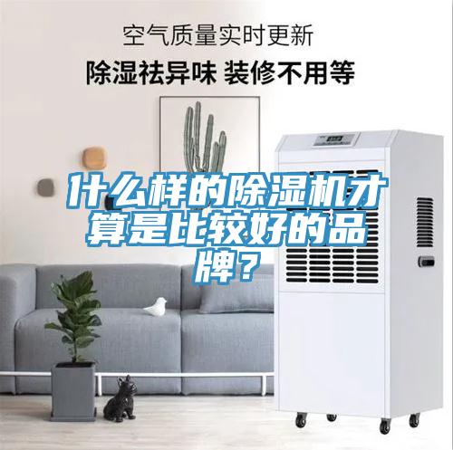 什么樣的除濕機才算是比較好的品牌？