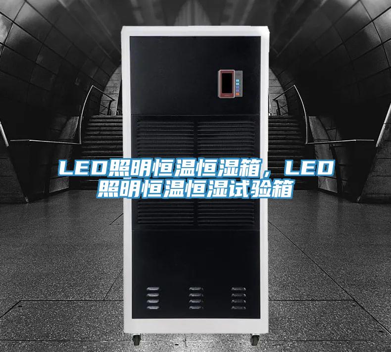 LED照明恒溫恒濕箱，LED照明恒溫恒濕試驗箱