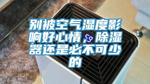 別被空氣濕度影響好心情，除濕器還是必不可少的