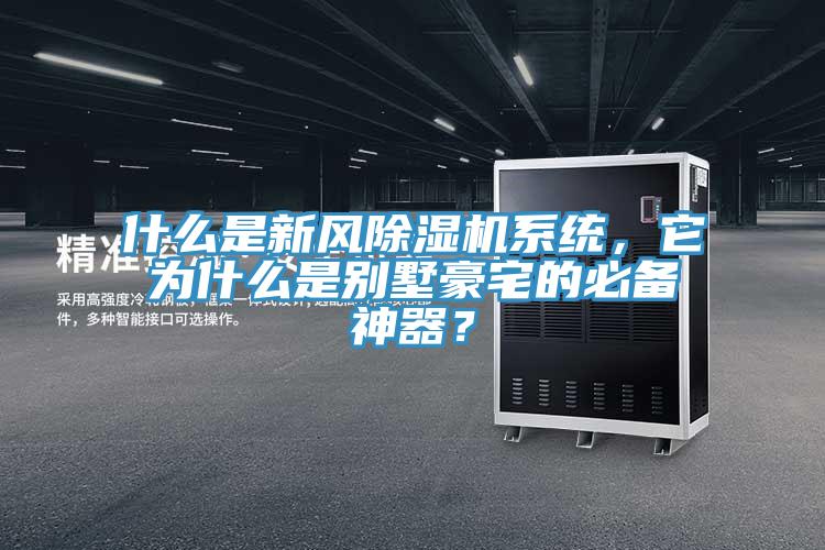 什么是新風(fēng)除濕機(jī)系統(tǒng)，它為什么是別墅豪宅的必備神器？