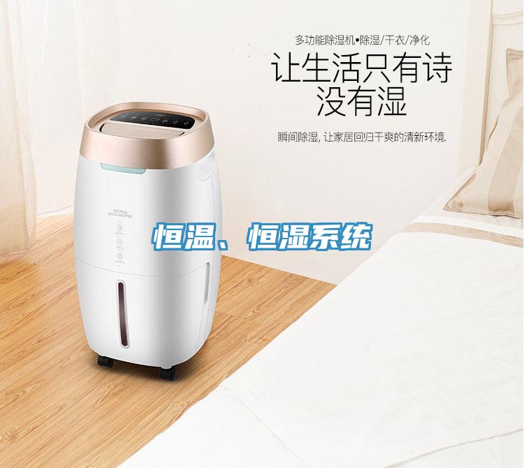 恒溫、恒濕系統(tǒng)