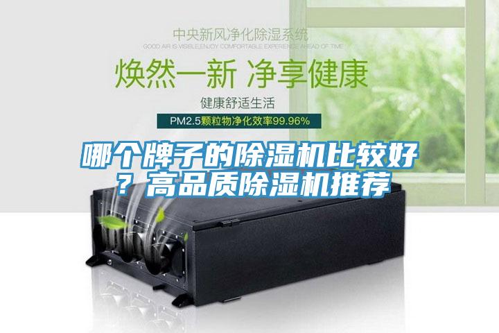 哪個(gè)牌子的除濕機(jī)比較好？高品質(zhì)除濕機(jī)推薦